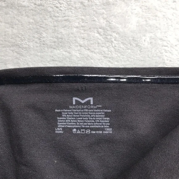 Maidenform Women's Seamless High Waist Thigh Slimmer Black Size L - Picture 8 of 9